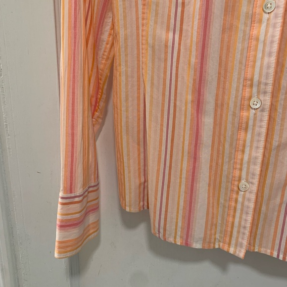 Banana Republic | Striped button down shirt - Picture 6 of 8